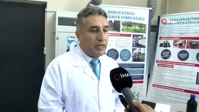 Korona virüse karşı bor katkılı el dezenfektanı geliyor Korona virüse karşı bor katkılı el dezenfektanı geliyor