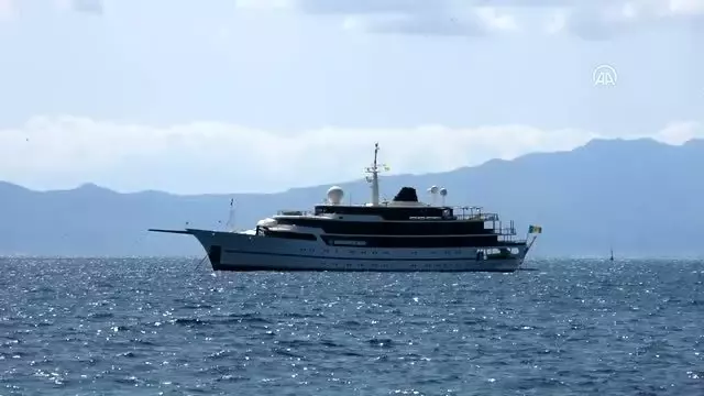 Lüks yat 'Chakra' Bodrum'da - MUĞLA Lüks yat 'Chakra' Bodrum'da - MUĞLA