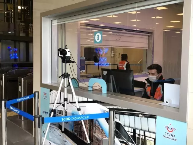 Marmaray istasyonlarında koronavirüse karşı termal kamera dönemi başladı Marmaray istasyonlarında koronavirüse karşı termal kamera dönemi başladı