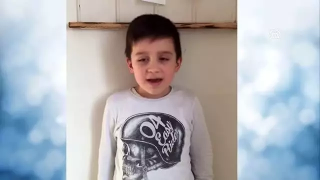 Minik öğrenciler 'Evde kal' çağrısına videoyla destek verdi