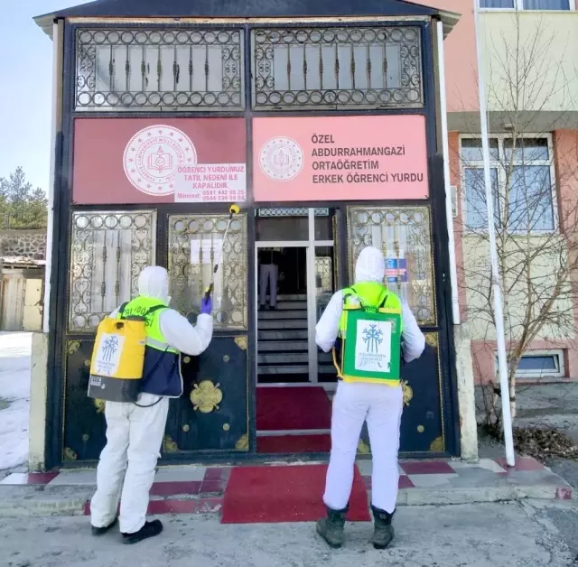 Palandöken'de Koronavirüs ile topyekûn mücadele Palandöken'de Koronavirüs ile topyekûn mücadele