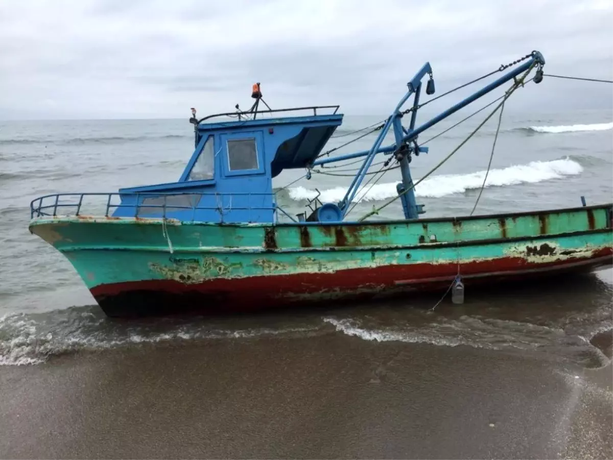 Samsun'dan çalınan tekne Giresun'da bulundu