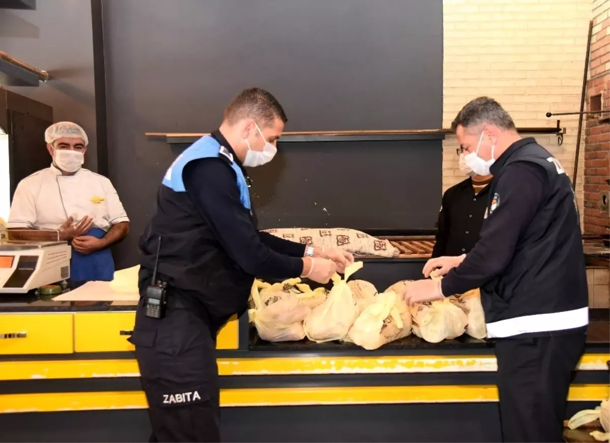Toroslar Belediyesi'den ekmek ambalajı denetimi