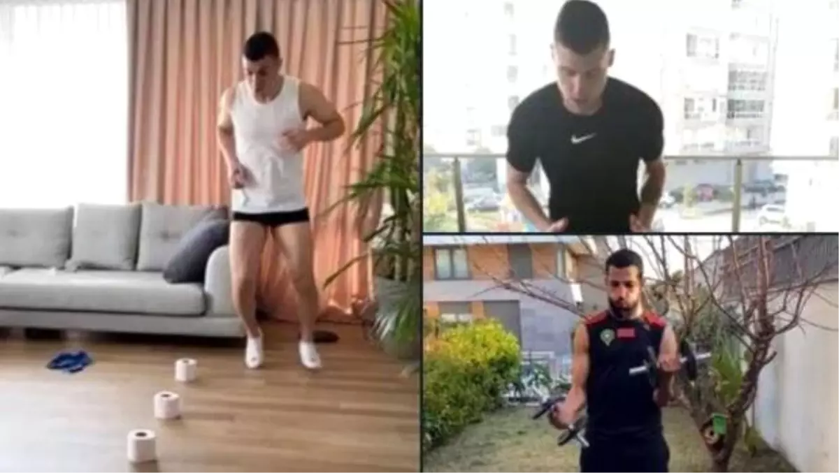 Yeni Malatyaspor'da antrenmanlar evde devam ediyor! Corona virüs arası...