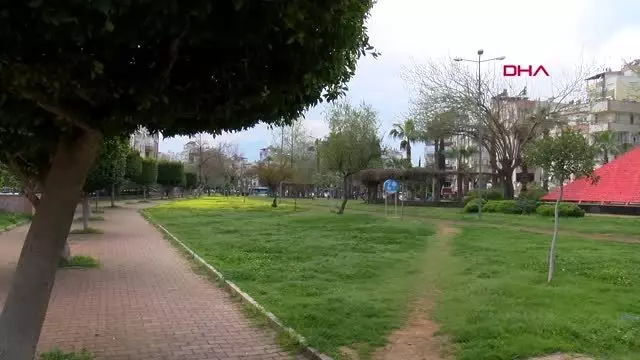 Antalyalı muhtardan koronavirüs önlemi Antalyalı muhtardan koronavirüs önlemi