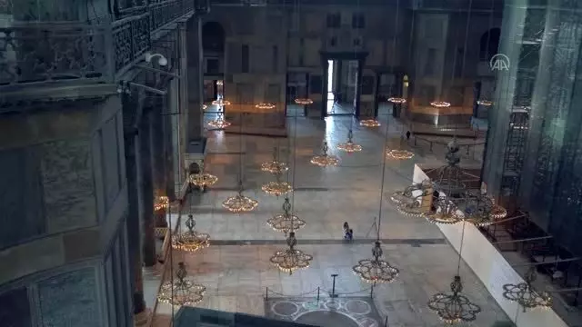 Ayasofya'nın akustiği ilk kez kayıt altına alındı (2) Ayasofya'nın akustiği ilk kez kayıt altına alındı (2)