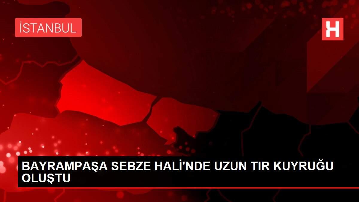 BAYRAMPAŞA SEBZE HALİ�NDE UZUN TIR KUYRUĞU OLUŞTU Haberler