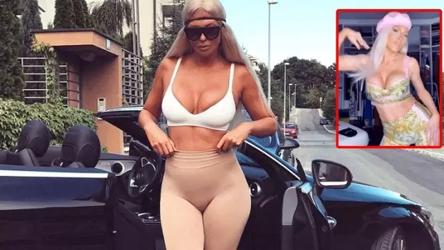 Beşiktaş’ın eski yengesi, TikTok hesabını nefes kesen dans videosuyla tanıttı