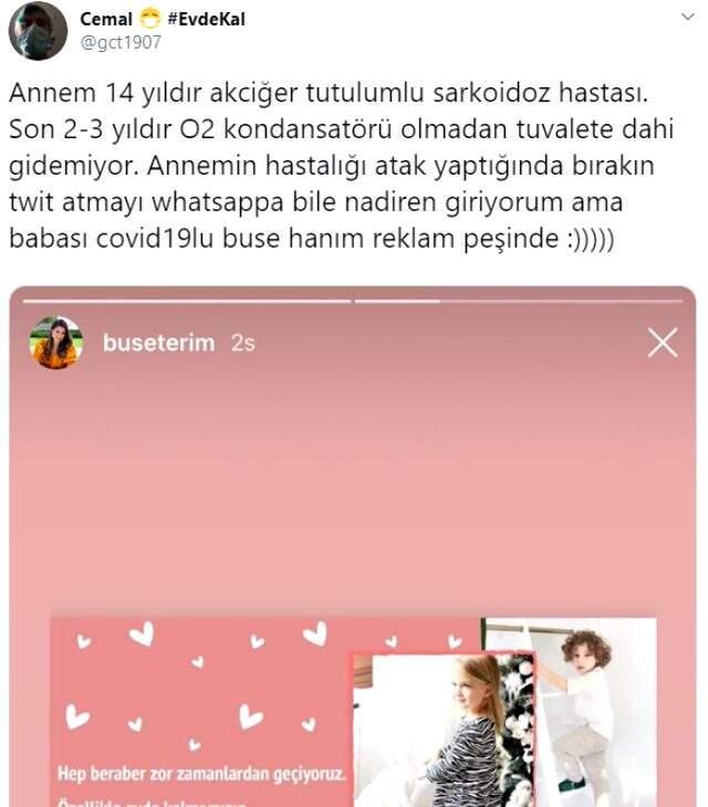Buse Terim, yaptığı paylaşım nedeniyle eleştiri yağmuruna tutuldu Buse Terim, yaptığı paylaşım nedeniyle eleştiri yağmuruna tutuldu