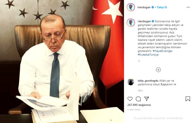 Erdoğan'dan koronavirüsle ilgili yeni mesaj: Gerekli tedbirleri süratle hayata geçirmeyi sürdürüyoruz