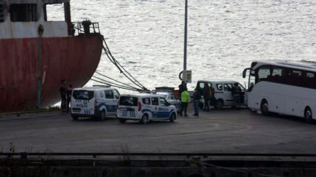 Haydarpaşa Limanı'nda Ukrayna'dan gelen bir geminin mürettebatı koronavirüs karantinasına alındı