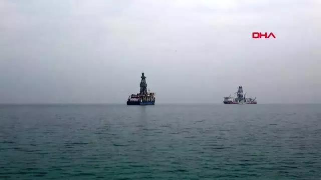 MERSİN Kanuni sondaj gemisinin Taşucu'ndaki bekleyişi sürüyor