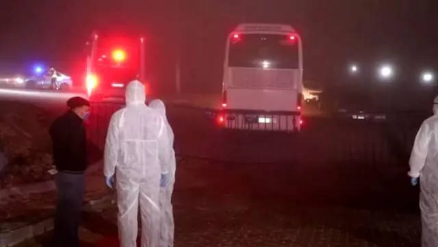 Son dakika: Yurt dışından gelen 130 kişi Bolu'daki yurda yerleştirildi
