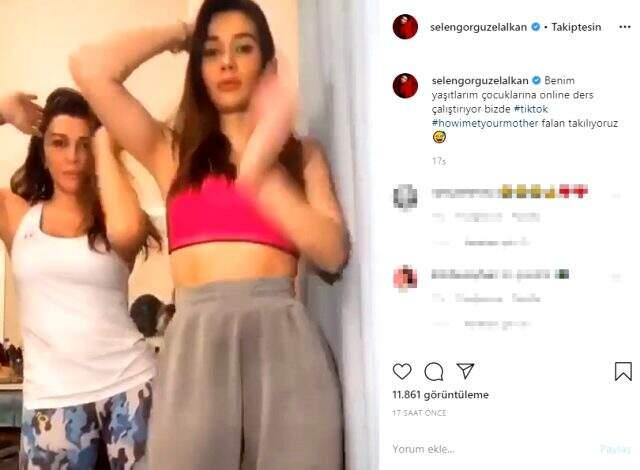 TikTok hesabı açan Selen Görgüzel Alkan, kızıyla dans ettiği videosunu paylaştı TikTok hesabı açan Selen Görgüzel Alkan, kızıyla dans ettiği videosunu paylaştı