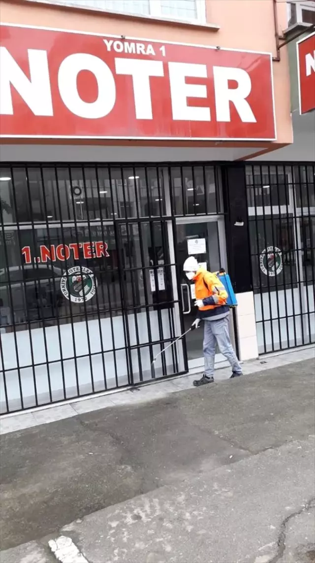 Trabzon'da koronavirüs tedbirleri Trabzon'da koronavirüs tedbirleri