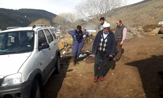 Vefa ekibi, ineği hastalanan vatandaşın yardımına koştu