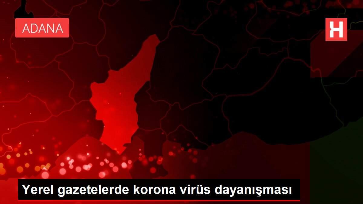 Yerel gazetelerde korona virüs dayanışması