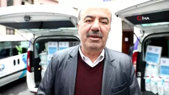 Zeytin Dalı Ekibi'nden gıda ve temizlik paketi Zeytin Dalı Ekibi'nden gıda ve temizlik paketi