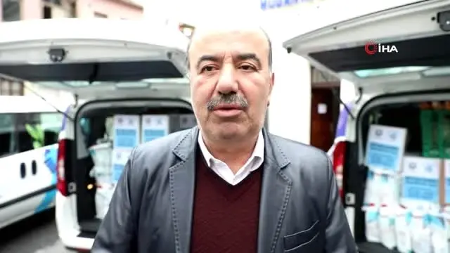 Zeytin Dalı Ekibi'nden gıda ve temizlik paketi Zeytin Dalı Ekibi'nden gıda ve temizlik paketi