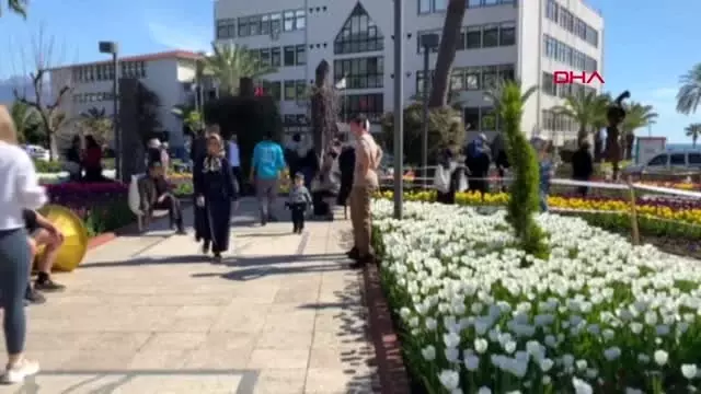 ANTALYA Alanya evde kaldı, cadde ve sokaklar boşaldı ANTALYA Alanya evde kaldı, cadde ve sokaklar boşaldı