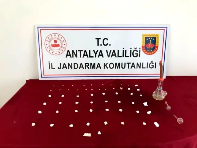 Antalya'da uyuşturucu operasyonu: 1 gözaltı
