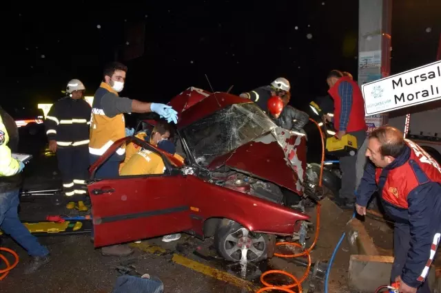 Aydın'da otomobil ile kamyonet çarpıştı: 1 ölü, 2 yaralı