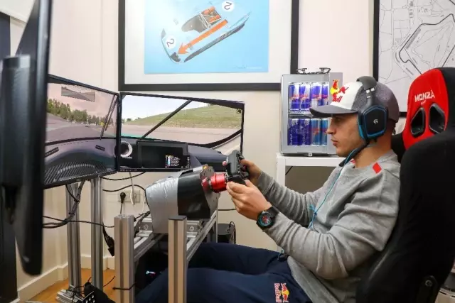 Ayhancan Güven, Formula 1 pilotlarıyla yarıştı