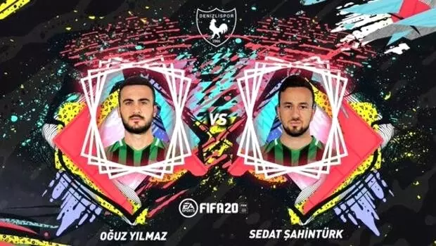 Denizlisporlu futbolcular hünerlerini konsolda sergiledi!