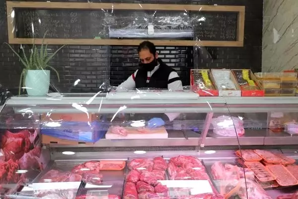 Edirne'de kasaplar da tedbirlerini artırdı