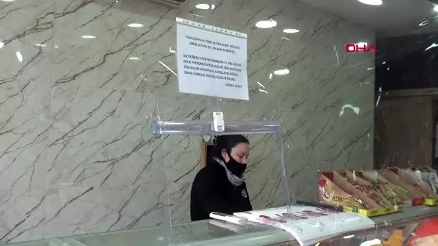 Edirne’de kasaplar da tedbirlerini arttırdı