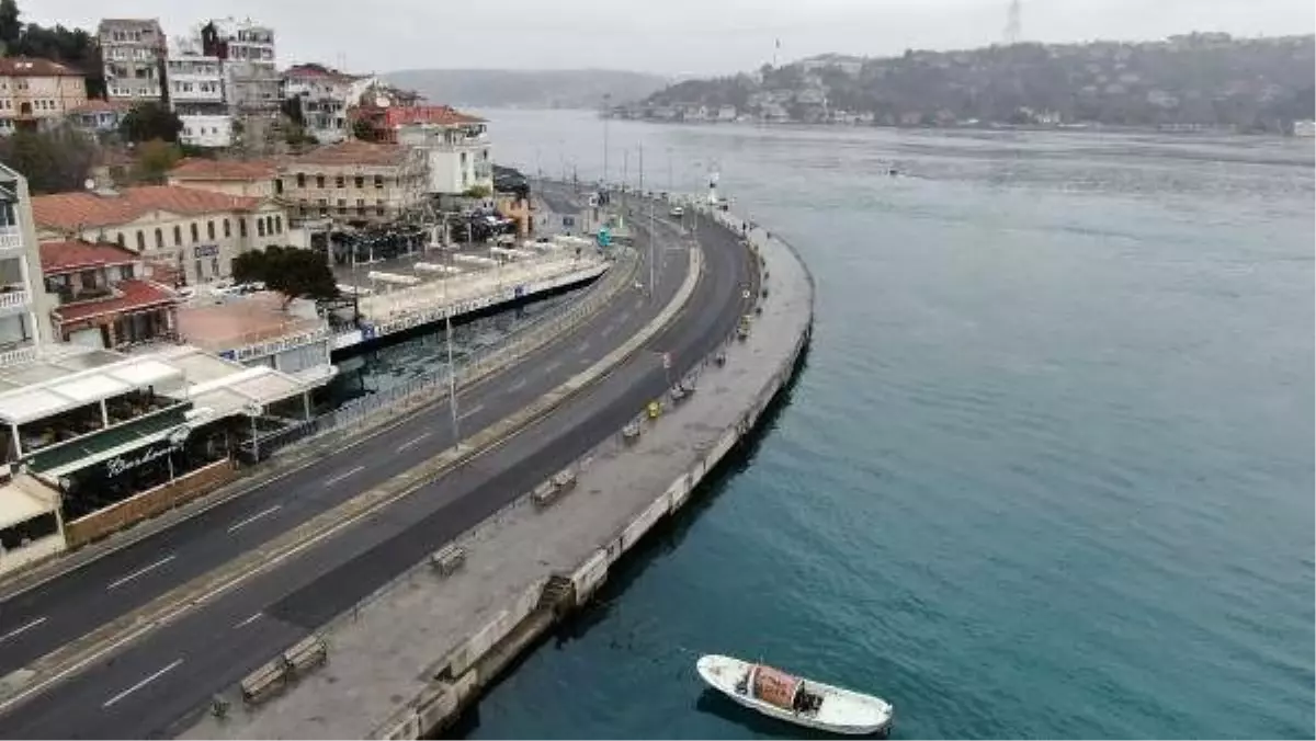 havadan fotograflarla bebek sahili nde yasaga uymadilar yuruyus yapip kopek gezdirdiler haberler