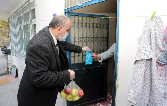 İhtiyaçlar başkandan adrese teslim