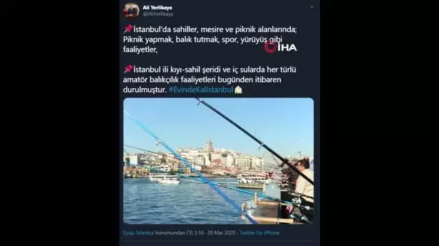 İstanbul Valisi Yerlikaya: 'Bugün 17.00 itibariyle otobüsle şehir dışına çıkışlar durdurulmuştur' İstanbul Valisi Yerlikaya: 'Bugün 17.00 itibariyle otobüsle şehir dışına çıkışlar durdurulmuştur'