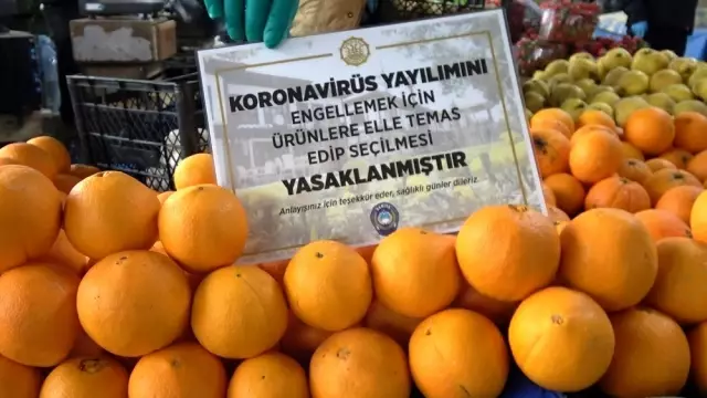 Kırıkkale'deki halk pazarlarında 3 metre kuralı