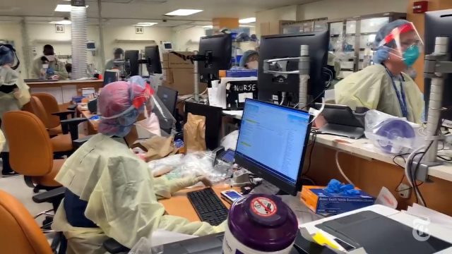 New York'taki doktorun paylaştığı görüntülerde hastanelerin koronavirüse karşı yetersiz kaldığı ortaya çıktı