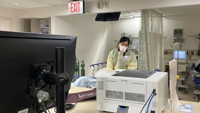 New York'taki doktorun paylaştığı görüntülerde hastanelerin koronavirüse karşı yetersiz kaldığı ortaya çıktı