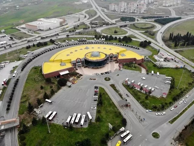 Samsun'da otogar bomboş
