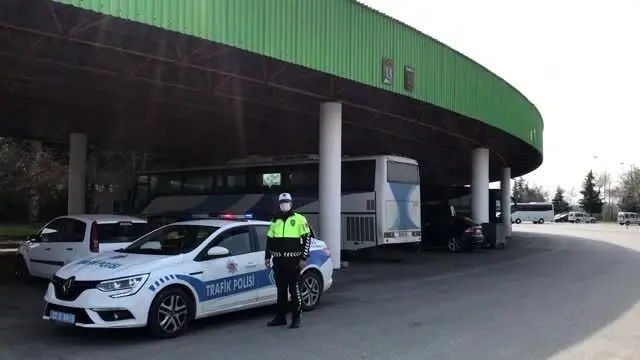 Trakya’daki otogarlarda koronavirüs tedbirleri uygulanıyor