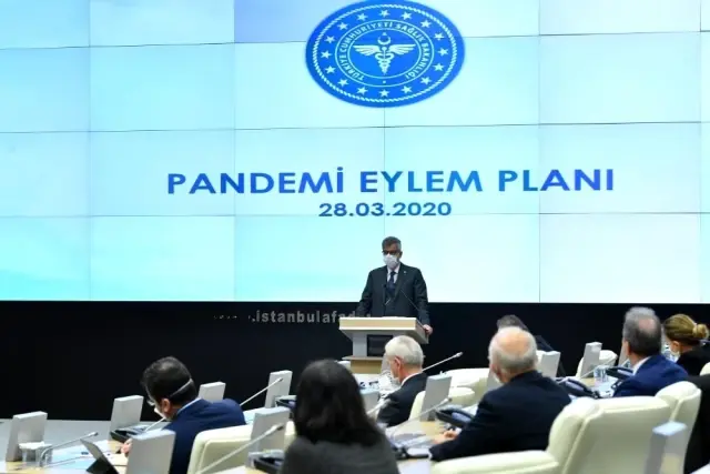 Vali Yerlikaya, Pandemi Kurulu Toplantı'sından fotoğraf paylaştı