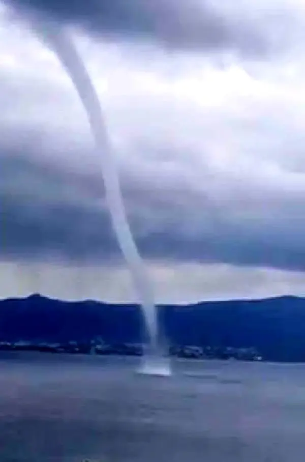 Bodrum'da hortum korkuttu
