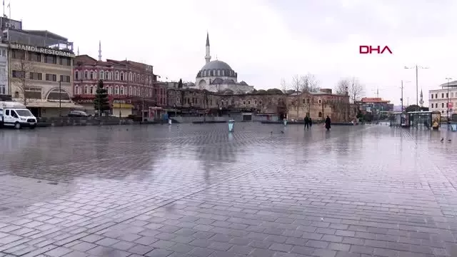 EMİNÖNÜ SESSİZLİĞE BÜRÜNDÜ EMİNÖNÜ SESSİZLİĞE BÜRÜNDÜ