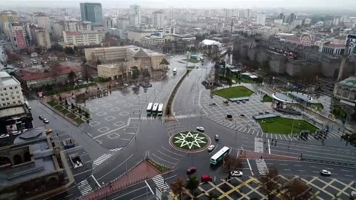 Kayseri'de 'Evde kal' çağrısına uyuluyor