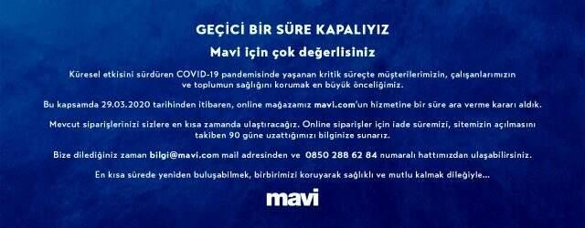 Mavi ve LC Waikiki online mağazalarını da kapattı Mavi ve LC Waikiki online mağazalarını da kapattı