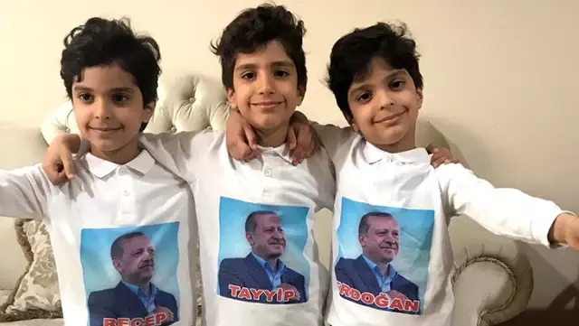 Recep, Tayyip ve Erdoğan isimli üçüzler, Cumhurbaşkanı'na koronavirüs mesajı yolladı Recep, Tayyip ve Erdoğan isimli üçüzler, Cumhurbaşkanı'na koronavirüs mesajı yolladı