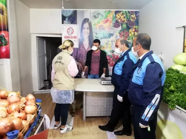 Şanlıurfa'da hafta sonu gıda ve hijyen denetimi Şanlıurfa'da hafta sonu gıda ve hijyen denetimi