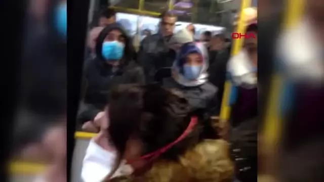 Ankara'da şehir içi otobüste fazla yolcu taşınmasına tepki Ankara'da şehir içi otobüste fazla yolcu taşınmasına tepki