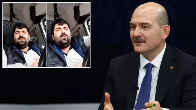 Bakan Soylu, gözaltına alınan tır şoförüyle ilgili açıklama yaptı: Birlikteliğimizi sıkıntıya düşürdü Bakan Soylu, gözaltına alınan tır şoförüyle ilgili açıklama yaptı: Birlikteliğimizi sıkıntıya düşürdü