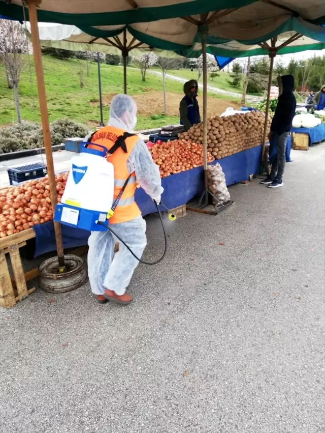 Belediye Başkanı Şimşek koronavirüs denetimleri yaptı