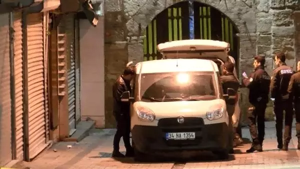 Fatih’te tarihi kapalı çarşıda kuyumcu soygunu