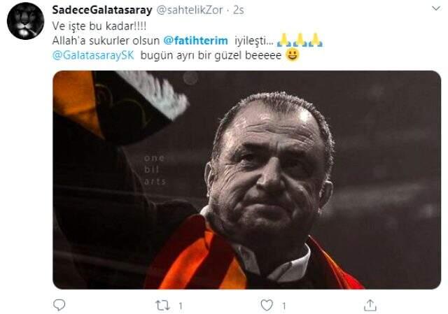 Fatih Terim taburcu oldu, sosyal medya yıkıldı Fatih Terim taburcu oldu, sosyal medya yıkıldı
